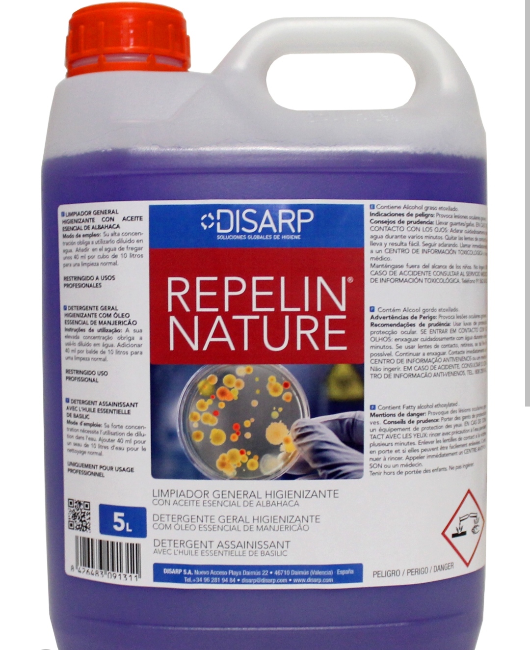 REPELIN NATURE 5L FREGASUELOS INSECTICIDA NATURAL