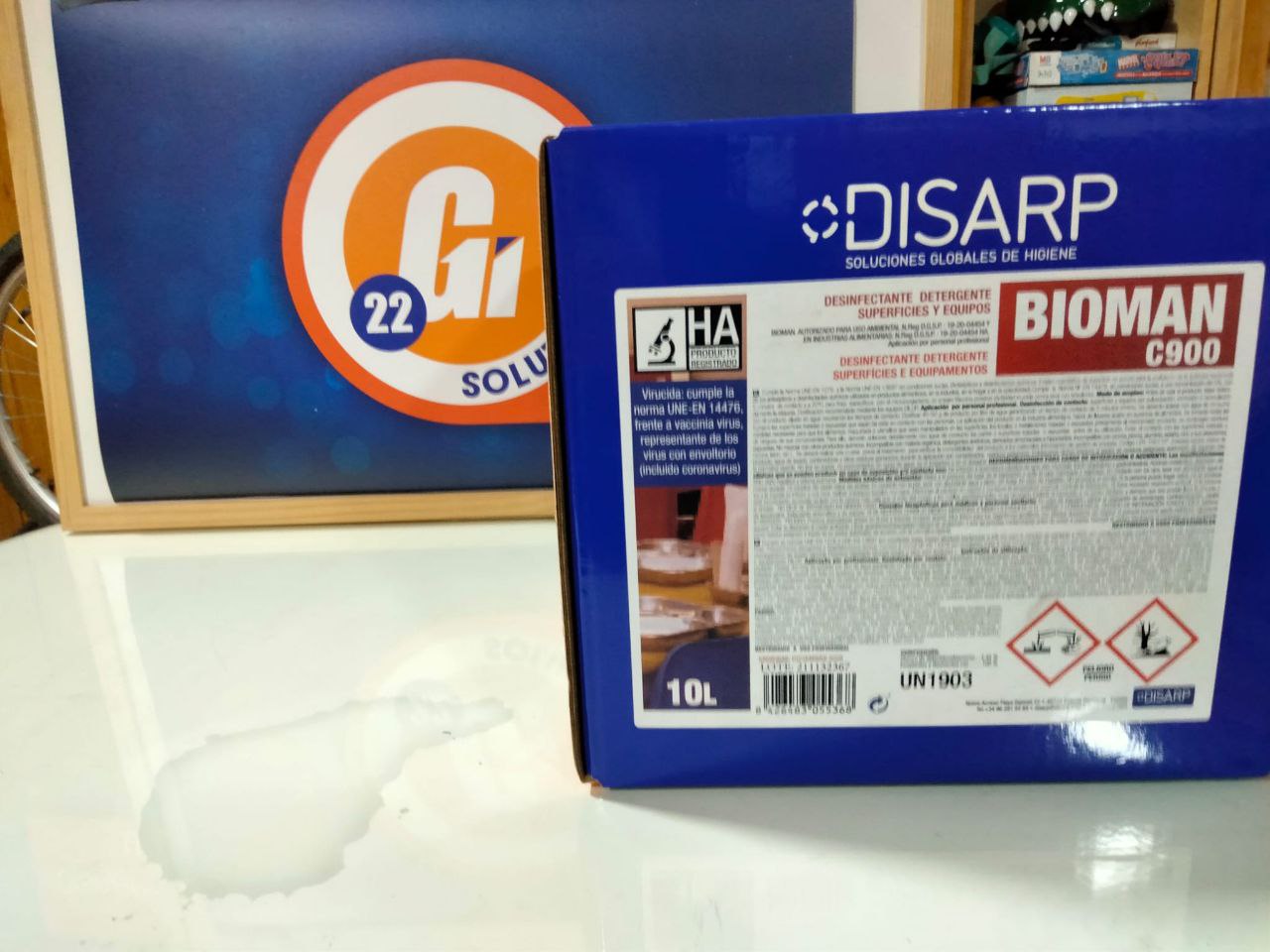 C900 BIOMAN ECO-DISBOX 10L DESINFEC.SUPERF-EQUIPOS