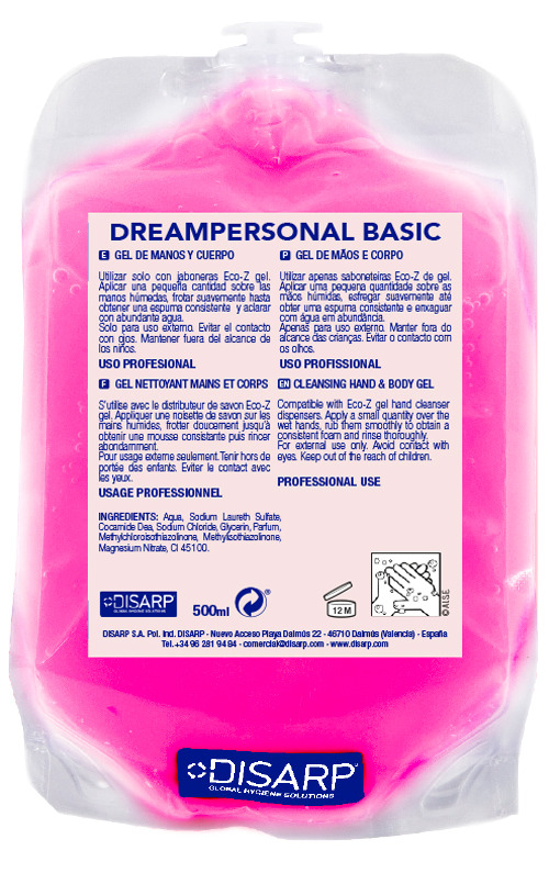 DREAMPERSONAL BASIC ECO-Z CARGAS 12 X 500CC