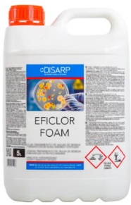 EFICLOR FOAM 5KG BACTERICIDA ALCALINO CLORADO