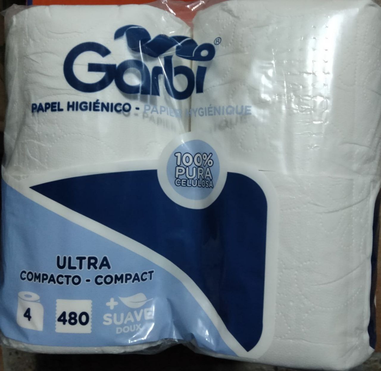 HIGIENICO 2 CAPAS 56M 60 ROLLOS 4 PAQ