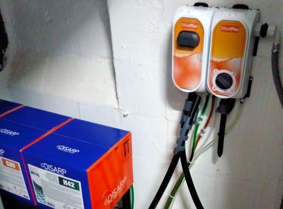 DILUIT PRO 16L/MIN. 4 PROD. P/CUBO