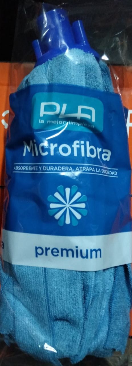 FREGONA TIRAS AZUL MICROFIBRA PREMIUNM