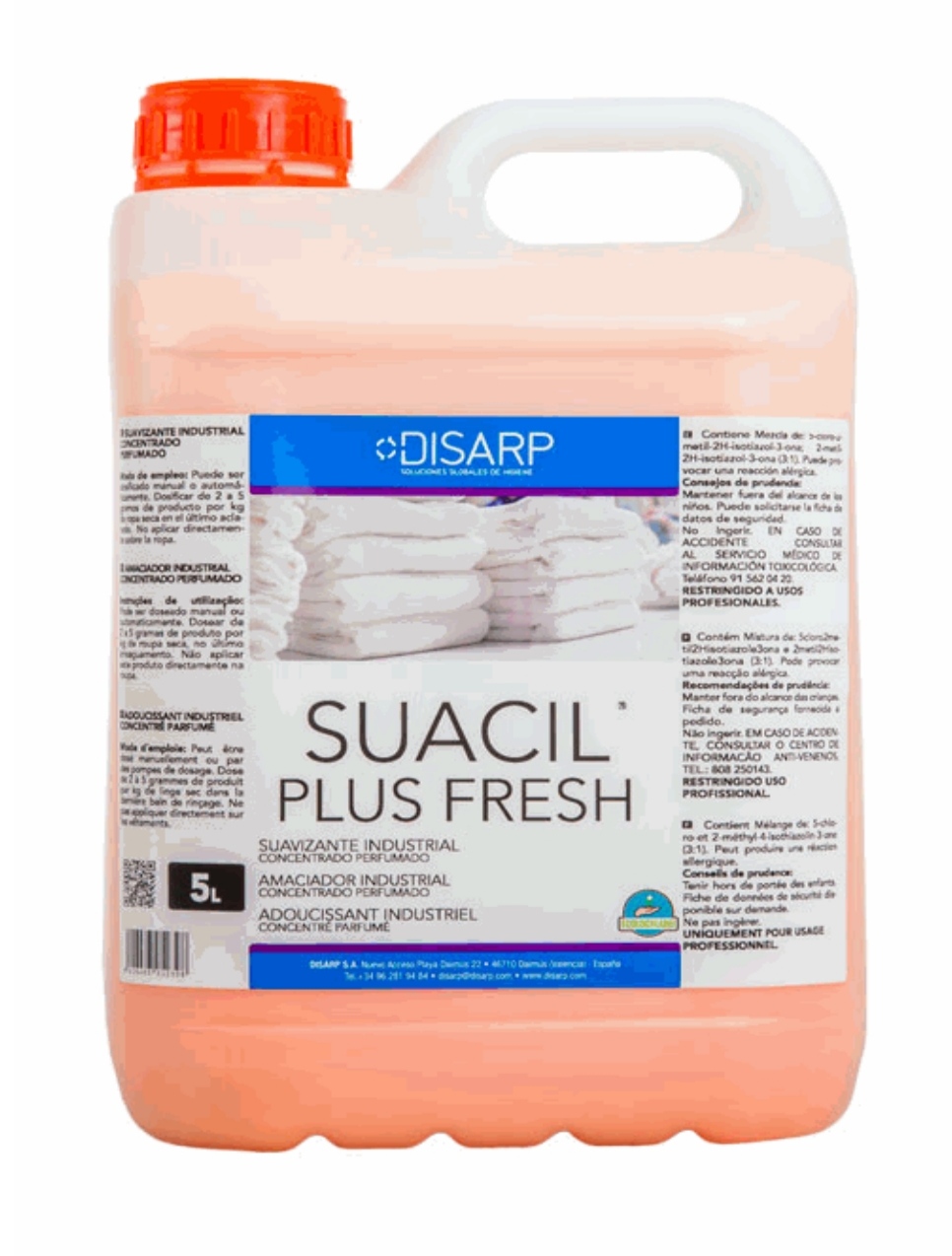 SUACIL PLUS FRESH 5L SUAVIZ.IND.CONCE.PERF.NARANJA