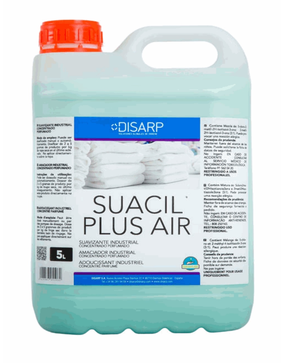 SUACIL PLUS AIR 5L SUAVIZ.INDUST.CONCENT.PERFUMADO