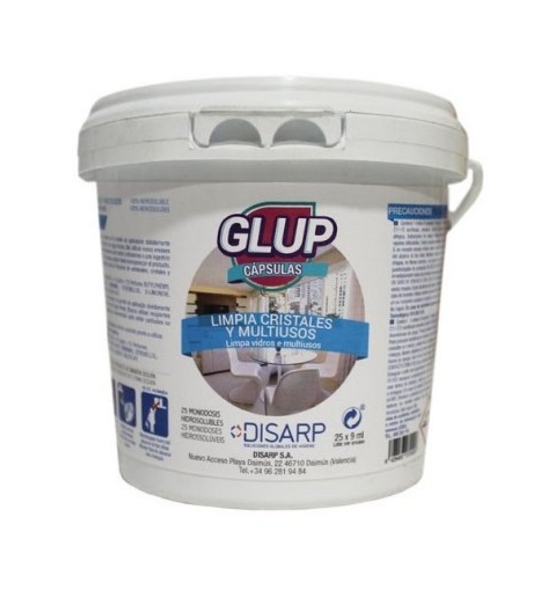 GLUP CRISTALES 25 DOSIS 9 ML LIMP.ULTRACONC.MULTIU