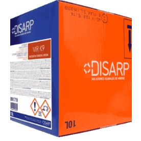 VIR-K9 ECO-DISBOX 10L DESINFECT.GRAL.CONCENTRADO