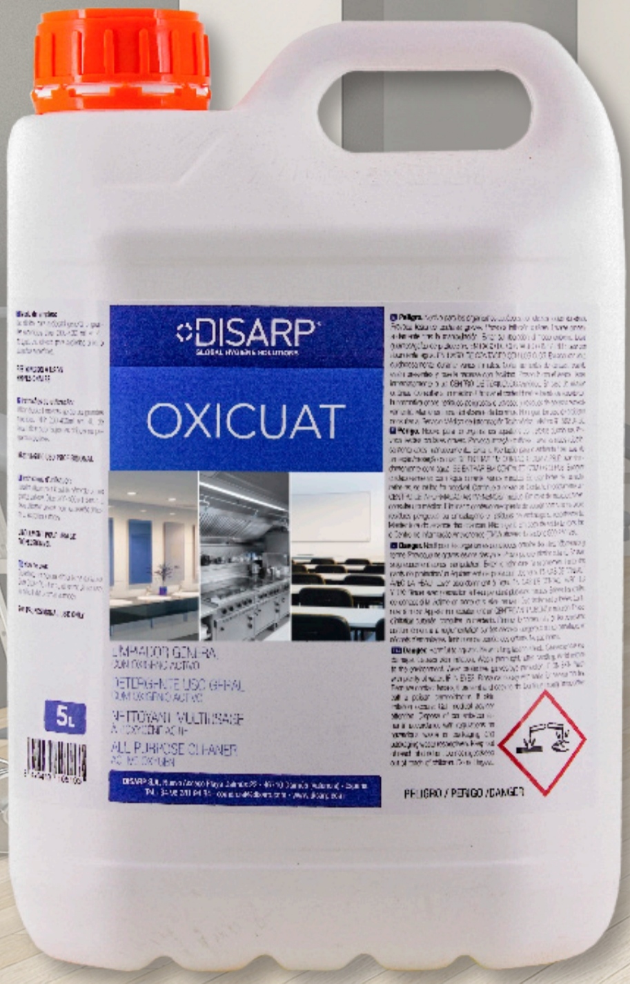 OXICUAT 5KG LIMP.DESINFECTANTE CON OXIGENO ACTIVO