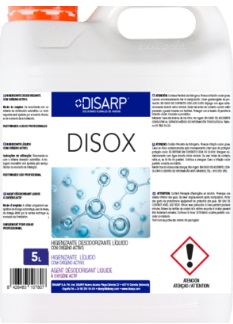 DISOX 5KG LIMP.DESINFECT.CON PEROXIDO DE HIDROGENO