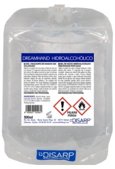 DREAMHAND GEL HIDROALCOHOLICO ECO-Z CARGAS 12 X500