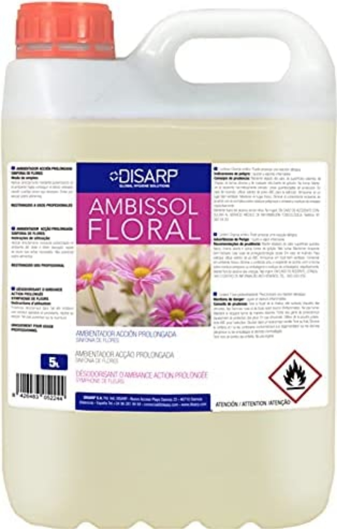 AMBISSOL FLORAL 5L ACC.PROLONGADA NOTA FEMENINA FL