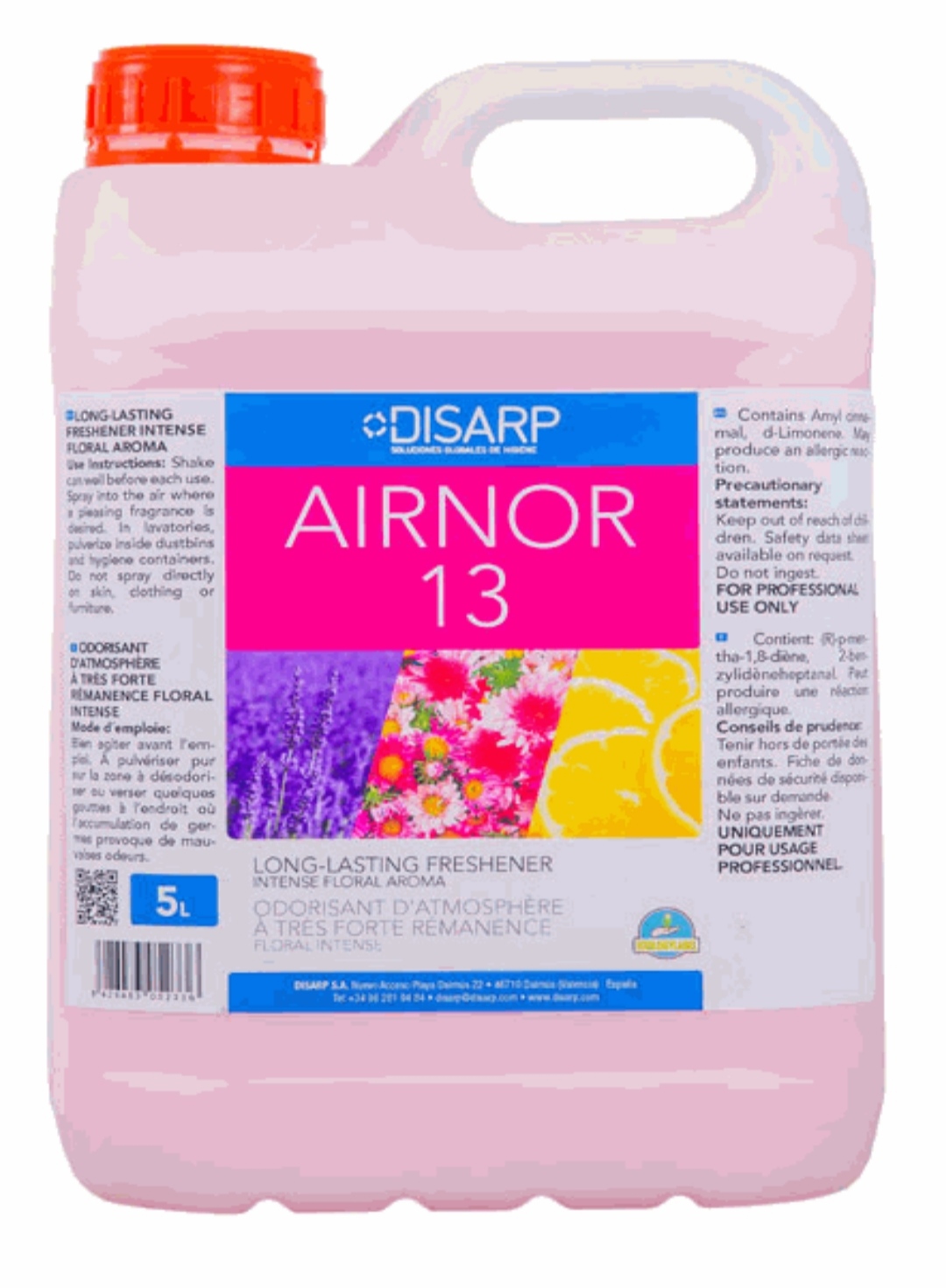 AIRNOR 13 5L AMBIENTAD.PERSISTENTE FLORAL INTENSO