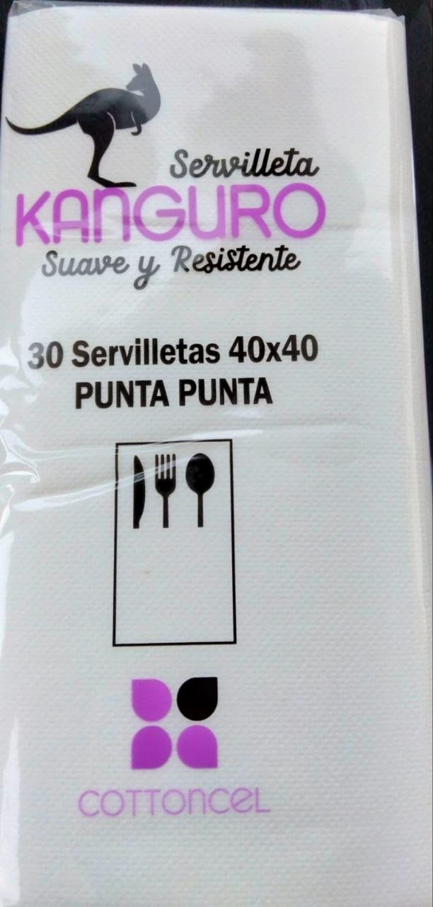 SERV.PUNTA KANGURO 40 X40 2C BLANCA 960U/C32PQ/30U